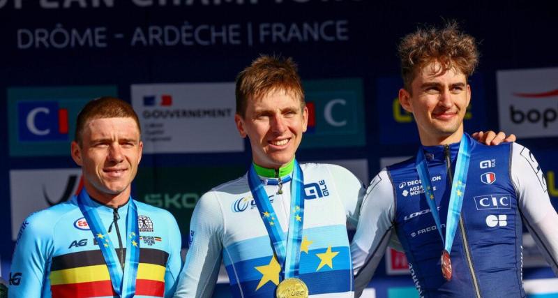  - Cyclisme : les montants touchés par Pogacar, Evenepoel et Seixas après leur podium aux Championnats d'Europe