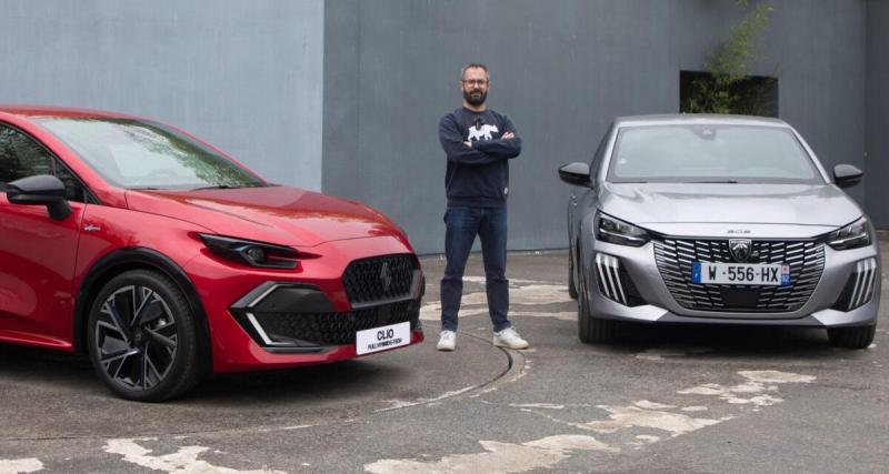  - Nouvelle Renault Clio 6 face à la Peugeot 208 : premier match entre les deux citadines reines du marché