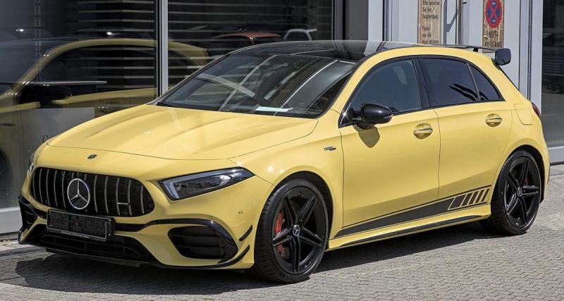  - Flashé à 224 km/h en sportive Mercedes AMG A45 S, un joueur de foot en excès de vitesse sur une route française