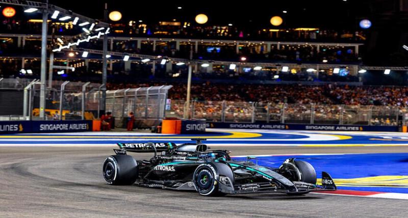  - F1 : Mercedes émet une sérieuse alerte malgré l’éclat de Russell à Singapour