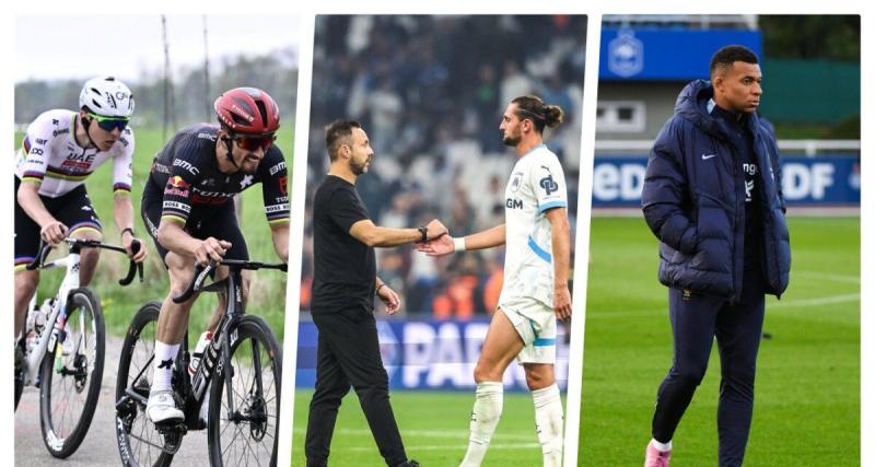  - La lourde confession de Pogacar à Alahilippe, De Zerbi fracassant sur le départ de Rabiot, ... Toutes les infos sports du jour !