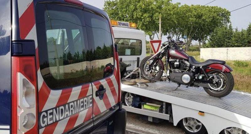  - À 78 ans, ce conducteur est flashé à plus de 210 km/h au guidon d’une Harley Davidson