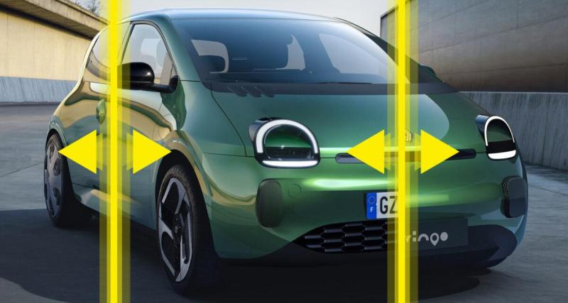  - Nouvelle Renault Twingo 2026 : faites glisser votre curseur de gauche à droite pour découvrir ce qui la distinguera du prototype révélé l’an dernier
