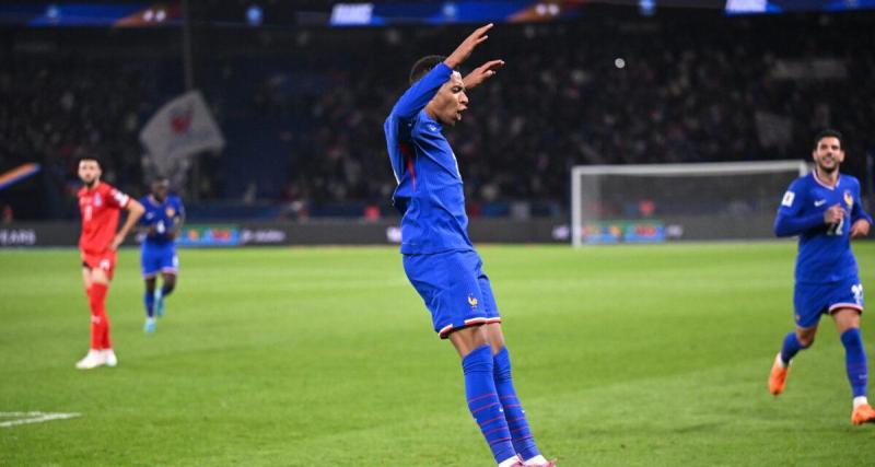  - Équipe de France : le très beau but en solitaire de Kylian Mbappé contre l’Azerbaïdjan