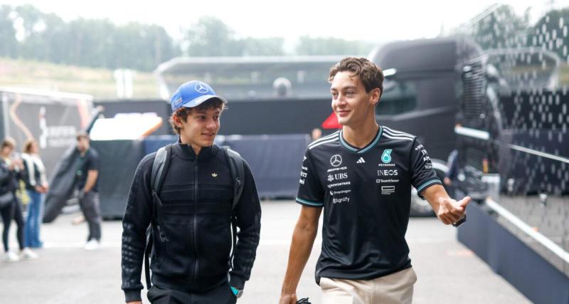  - Mercedes : Kimi Antonelli révèle un secret qu'il partage avec Russell