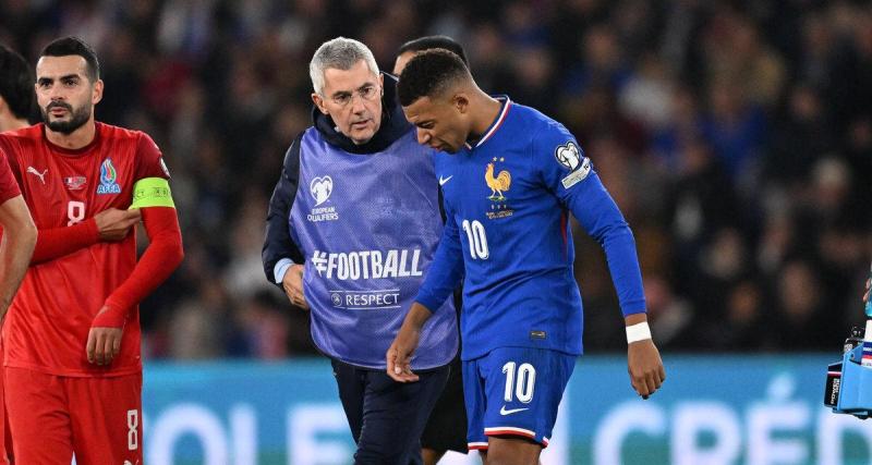  - Équipe de France : Mbappé blessé, le verdict sur la gravité est tombé !