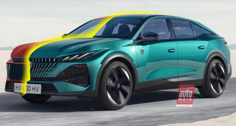  - Quel visage pour la future Peugeot 408 ? Classique ou radicale, découvrez les deux alternatives pressenties par Auto-Moto en vue du restylage attendu en 2026