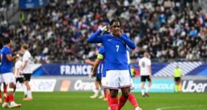 L’Équipe de France Espoirs devant l’Estonie à la pause