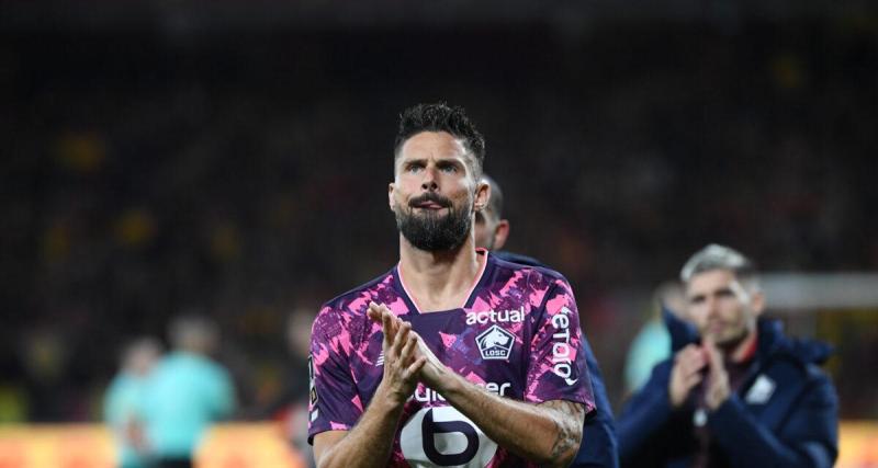  - LOSC : applaudi dans le derby à Lens, Giroud savoure sa popularité en France