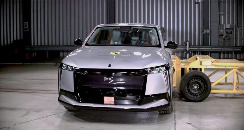  - La DS N°8 perd des points au crash-test EuroNCAP