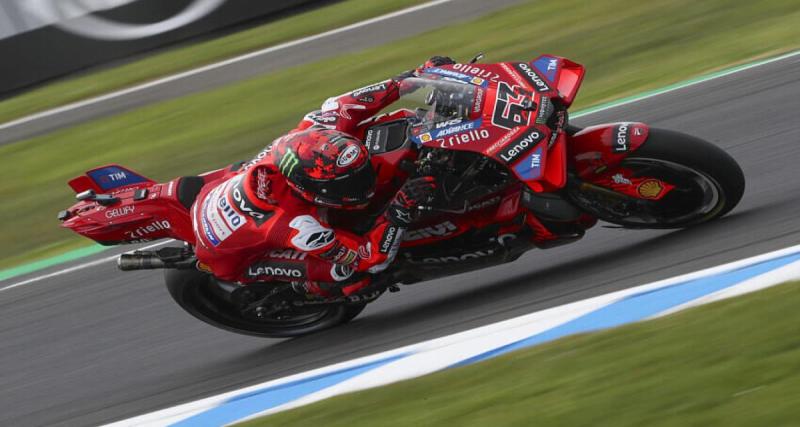 - MotoGP – Qualifié en Q2 à Phillip Island, Francesco Bagnaia sous la menace