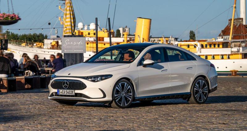  - La Mercedes CLA électrique embarque un moteur d’entrée de gamme plus accessible