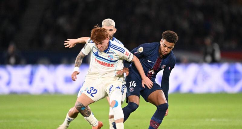  - Strasbourg devant le PSG à la pause d'un choc animé