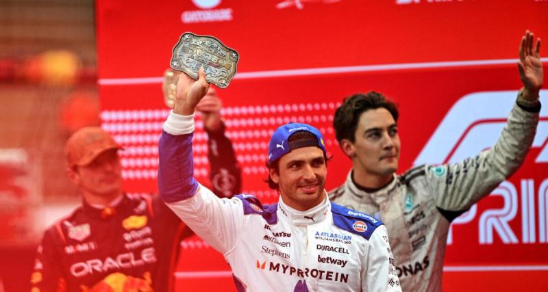  - Williams : Carlos Sainz a réalisé une bonne opération en sprint