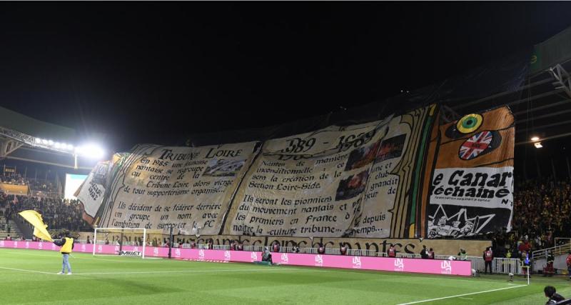 - Nantes - Lille : le tifo sublime de la Brigade Loire pour les 40 ans