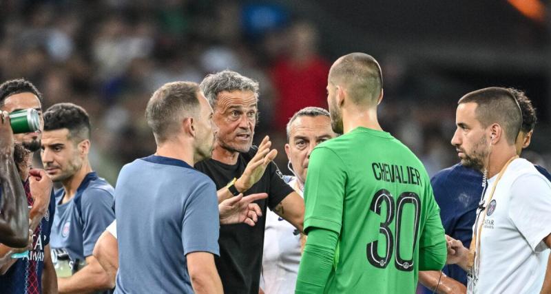  - PSG : face aux critiques, Luis Enrique monte encore au créneau pour Lucas Chevalier