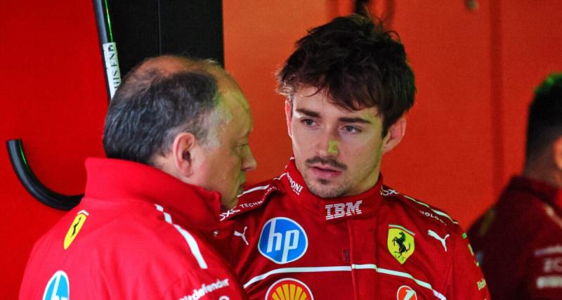  - Ferrari : "J'ai rien compris Fred", le moment très drôle de Leclerc qui ne comprend pas ce que Vasseur lui balance à la radio en anglais