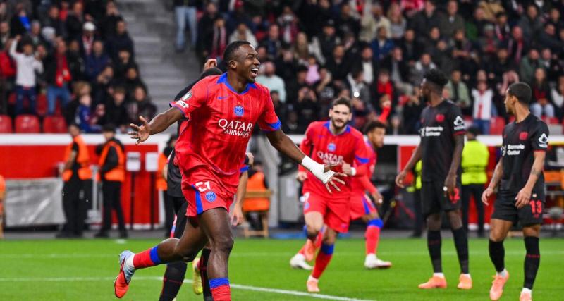 - Ligue des Champions : à 10 contre 10, le PSG mène sur la pelouse du Bayer Leverkusen à la pause