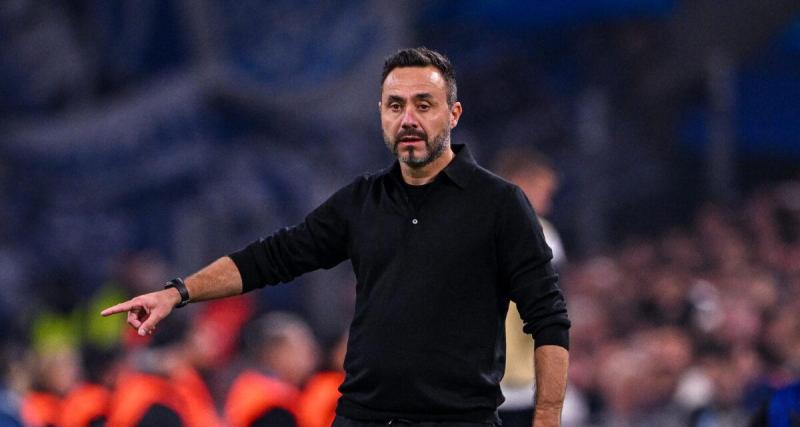  - Roberto De Zerbi (OM) avant d'affronter le Sporting : "Il faudra faire le match parfait"