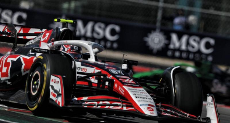  - Haas : un pilote évite de peu un crash monumental durant un test (VIDÉO)