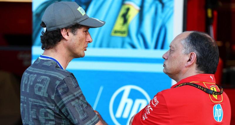  - Ferrari : Vasseur n'était pas visé par un message du président de la Scuderia, il fait une révélation