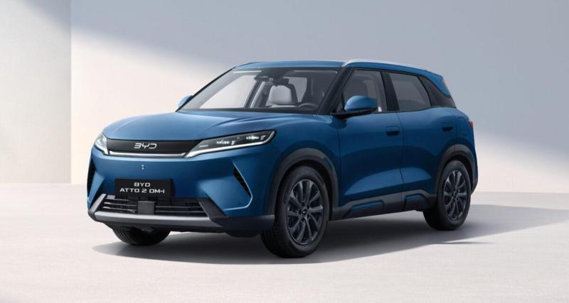  - Après le 100% électrique, le BYD Atto 2 passe à l’hybride rechargeable avec plus de 1000 km d’autonomie
