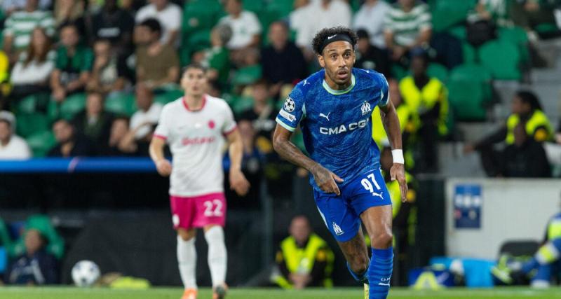  - OM : "C'est scandaleux", Aubameyang peste contre l'arbitrage après la défaite contre le Sporting