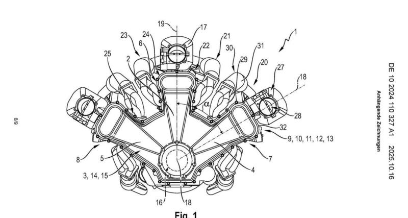  - Porsche prépare un étonnant moteur W18 à trois rangées de cylindres !