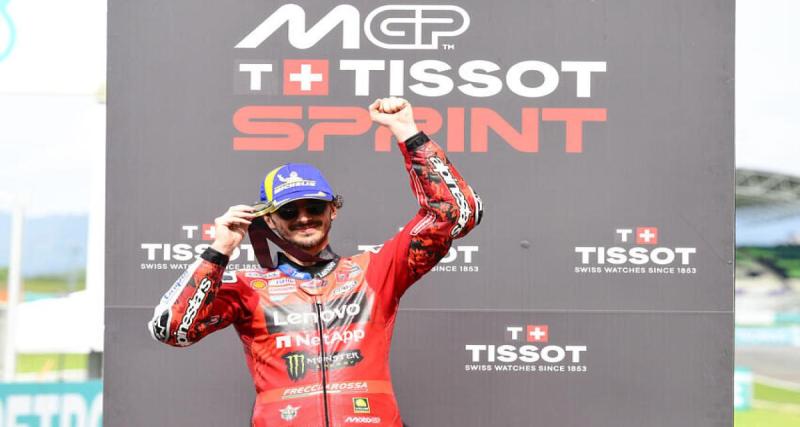  - MotoGP : la déclaration mesurée de Francesco Bagnaia après sa victoire au Sprint à Sepang