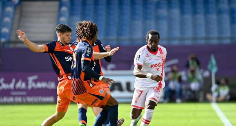  - Ligue 2 : à dix, Nancy tient tête à Montpellier à la pause