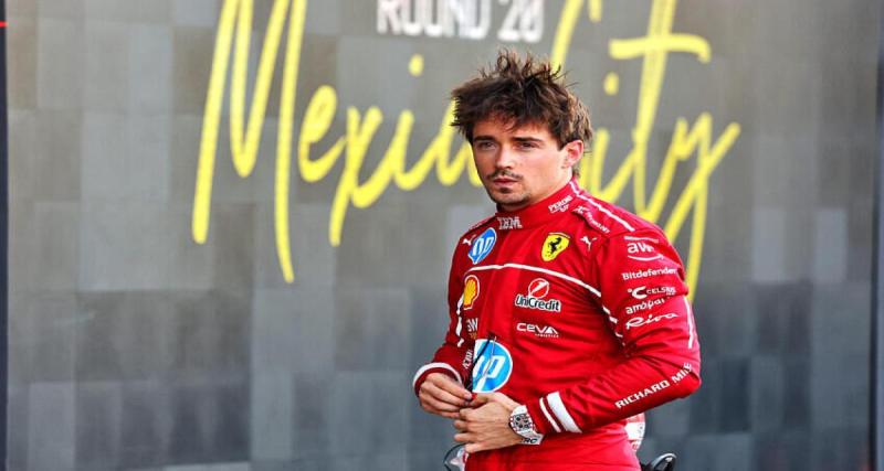  - F1 : les sentiments contrastés de Charles Leclerc après sa qualification prometteuse au GP de Mexique