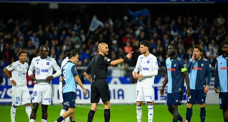  - Auxerre a été lésé contre Le Havre, la direction de l'arbitrage le reconnaît