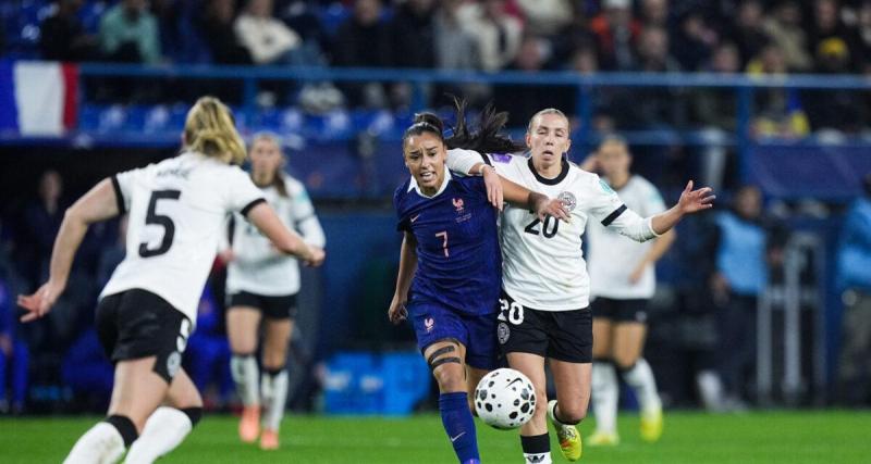  - Ligue des Nations (F) : à la pause, la France tient tête à l'Allemagne