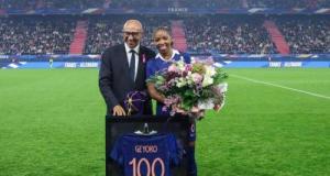 Équipe de France (F) : Grace Geyoro honorée pour sa 100e sélection