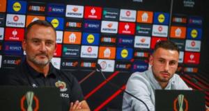 Franck Haise (Nice) sur Jonathan Clauss : "S'il est absent plusieurs semaines, ce n'est pas à cause du genou"