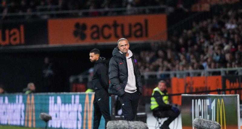  - Luis Enrique (PSG) : "on ne méritait pas la victoire"