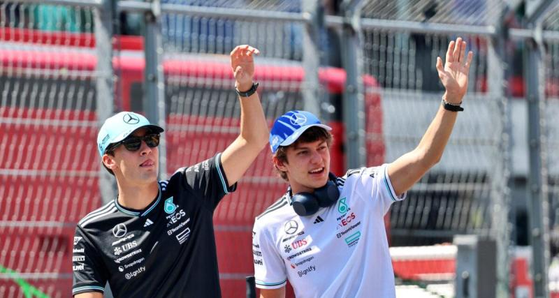  - Mercedes : Russell s’explique sur l’échange de place avec Kimi Antonelli