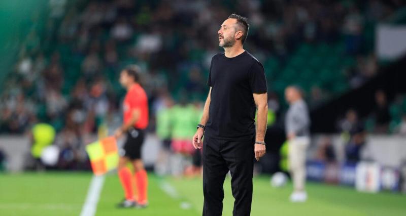  - OM : De Zerbi veut "réagir" contre Auxerre