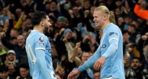 Le duo Cherki-Haaland porte Manchester City face à Bournemouth !