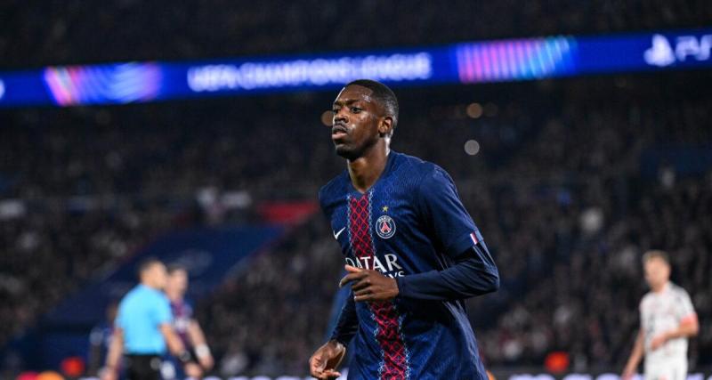  - PSG : Dembélé forfait contre l'OL et avec l'équipe de France