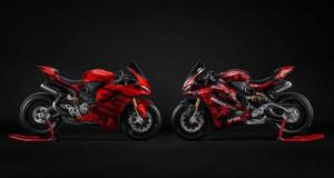 Ducati Panigale V2 MM93 &amp; FB63, hommage d'exception à Márquez et Bagnaia