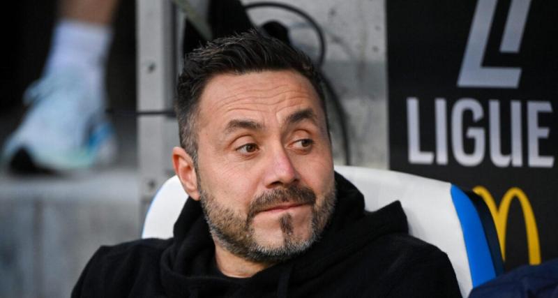  - OM - Brest : "Une chance de jouer ici" ... De Zerbi a envoyé un message fort à ses joueurs