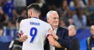Équipe de France : Deschamps ferme la porte à un retour de Giroud sauf "hécatombe"
