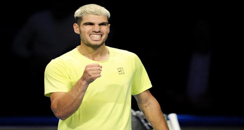  - ATP Finals : Carlos Alcaraz débute très fort