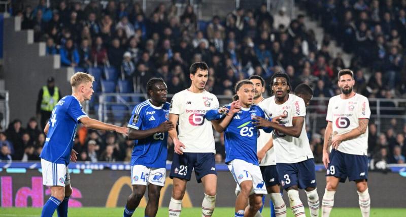  - Ligue 1 (J12) : Strasbourg mène contre Lille, Nice devant à la pause…