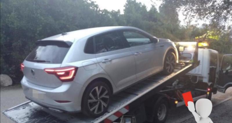  - Flashé en excès de vitesse sur une route Corse, le conducteur a vu son véhicule repartir sagement sur le dos de la fourrière