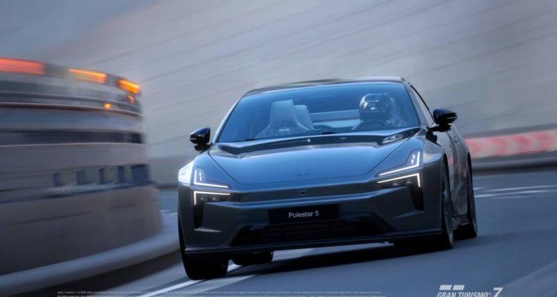  - Avant même d’arriver sur nos routes, la Polestar 5 rejoint le garage virtuel de Gran Turismo 7