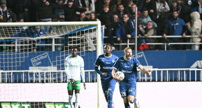  - Troyes : après quasiment un an sans jouer, Renaud Ripart a retrouvé les terrains et le chemin des filets contre Saint-Étienne