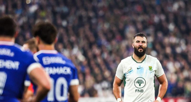  - France - Afrique du Sud : World Rugby tranche, De Jager écarté pour plaquage dangereux