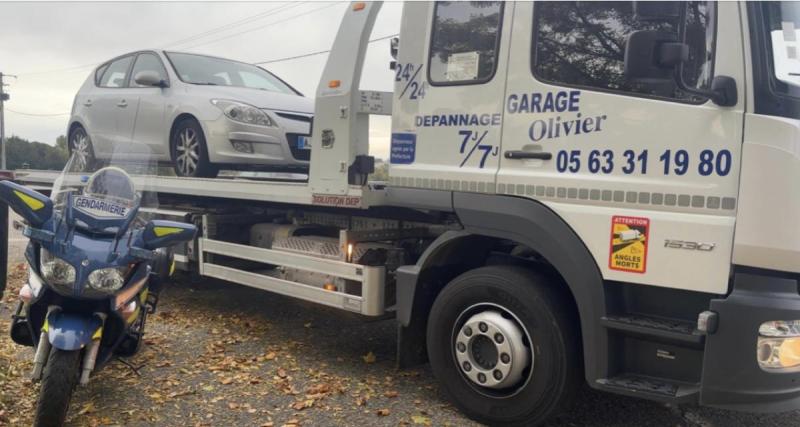  - Ivre, sans permis et flashé à plus de 160 km/h, un chauffard multirécidiviste recommence...